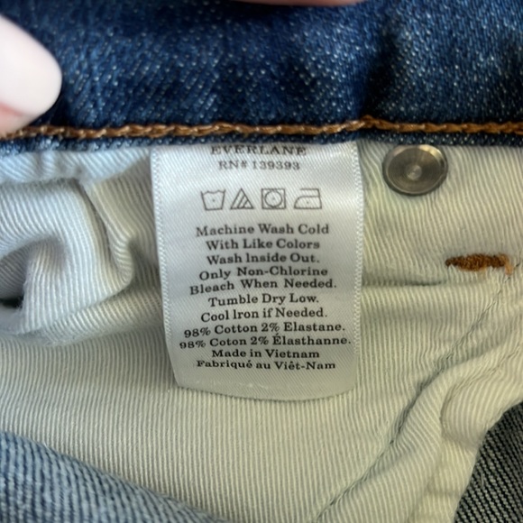 EVERLANE Denim Jeans Size 27R - Picture 9 of 11